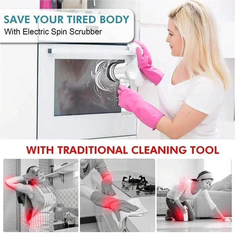 Easy Clean Spin Brush