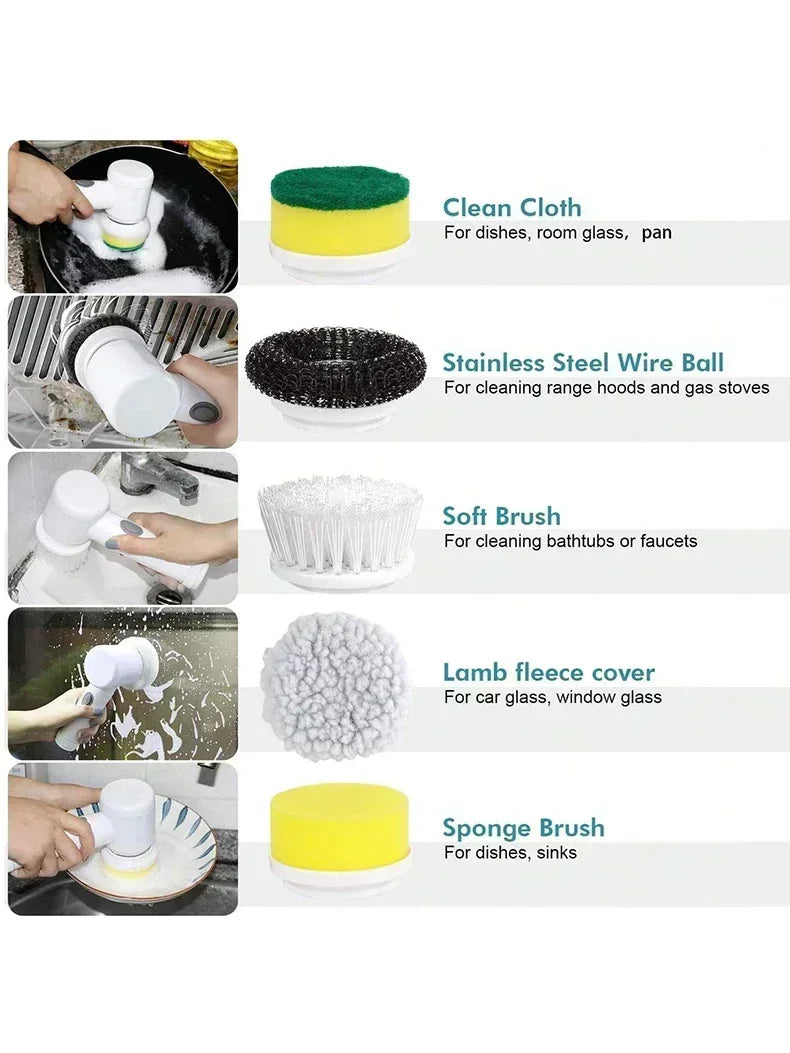 Easy Clean Spin Brush